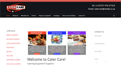Desktop Screenshot of catercare.co.za