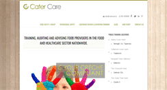 Desktop Screenshot of catercare.ie